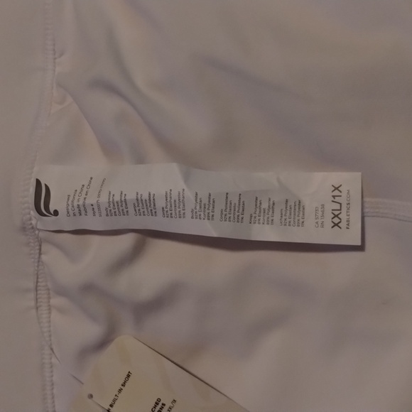 Fabletics Women's XXL Pleated With Built in Short Skort Pocket Preppy - Picture 5 of 8